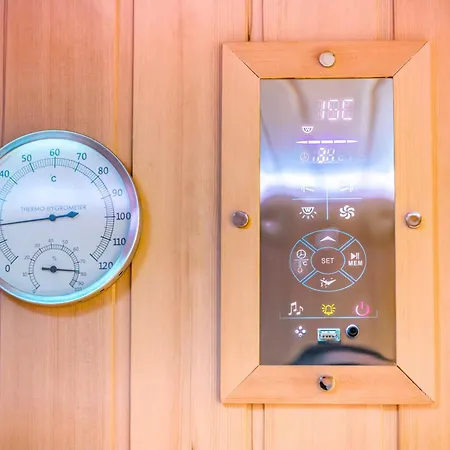 Nyaraló Premium 4 Etoiles, Spacieux Avec Sauna Et Exterieur